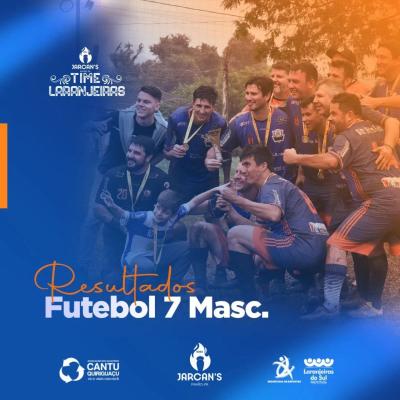 Laranjeiras do Sul conquistou o Tricampeonato do Jarcans na modalidade de Futebol sete 35+